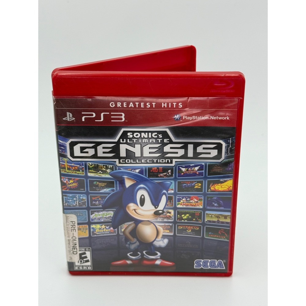 Sonic's Ultimate Genesis Collection (Sony PlayStation 3, 2009) Complete Tested - Picture 4 of 5